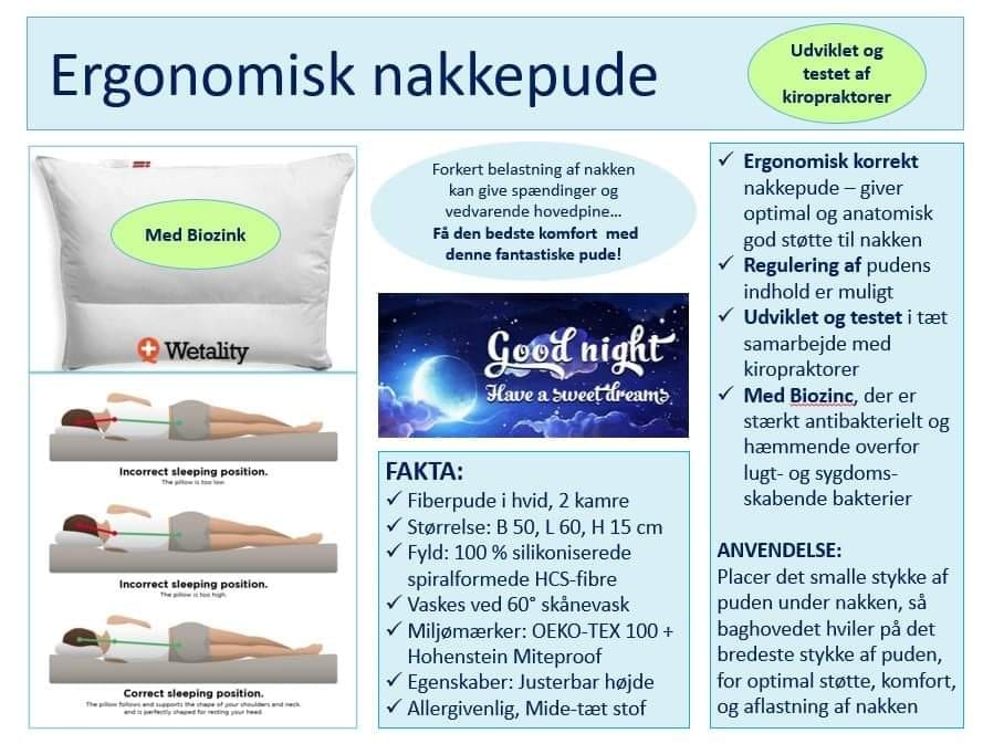 ERGONOMISK HOVEDPUDE - Billede 3