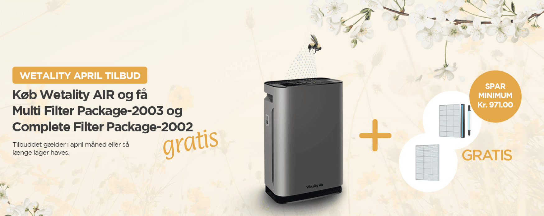 Wetality Air Purifier - Billede 2