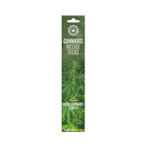 Friske Cannabisblade Duftende røgelsespinde