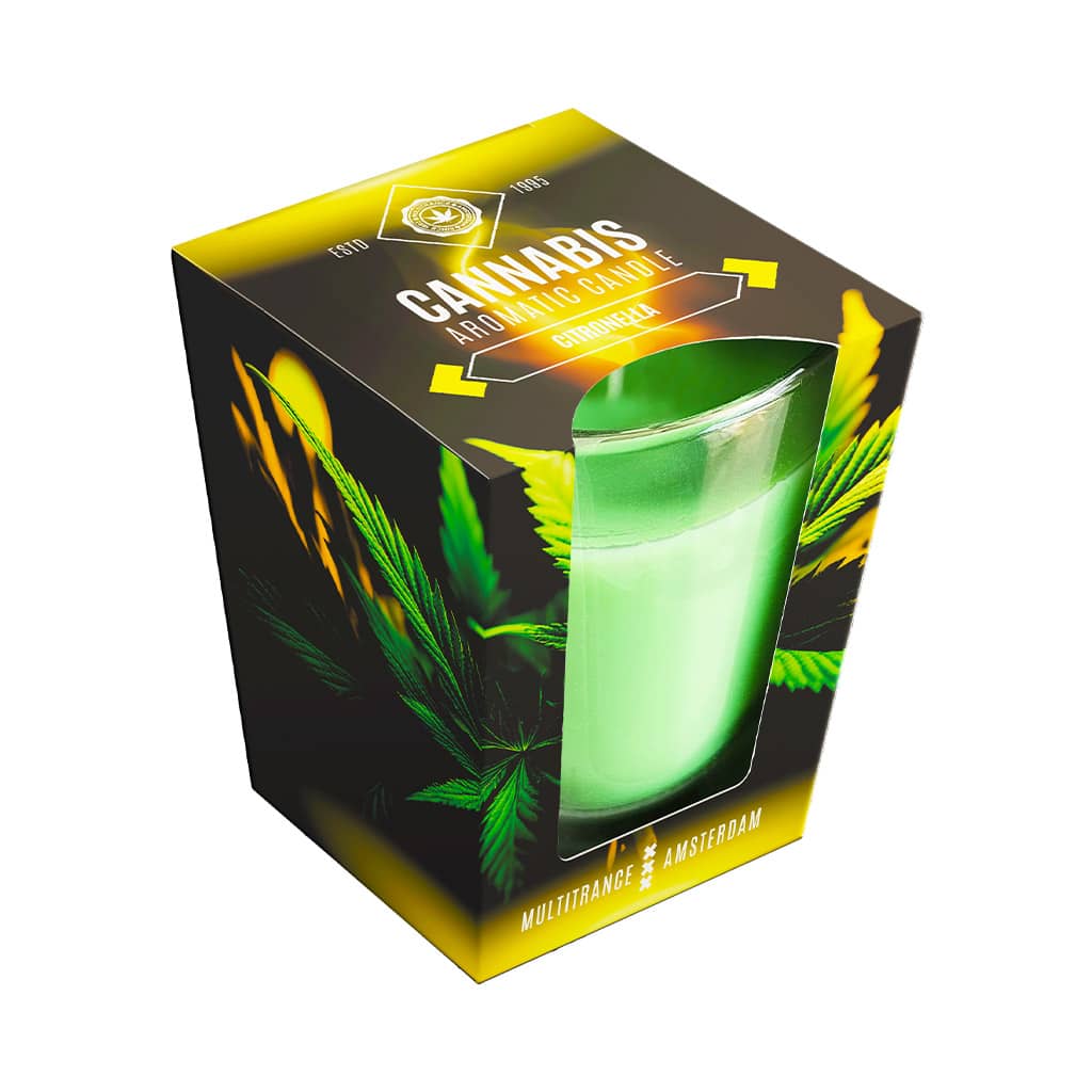 Citronella Duft Cannabis Lys