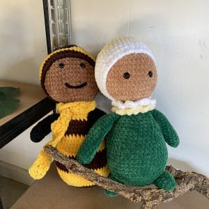 Hækle Bi & Marguerit