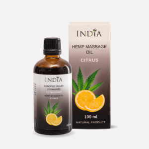 Citrus massageolie med hamp